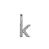 Minimalist Rhinestone Letter Pendant 26 Alphabet Charms For DIY Necklace Bracelet Personalized Jewelry Accessory