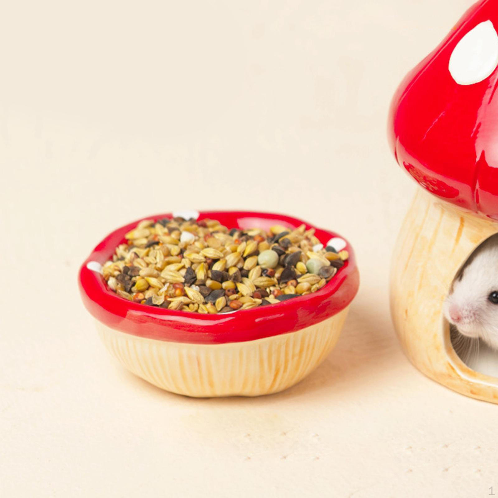 

Керамическая миска для хомяков и мелких домашних животных Food Bowl A