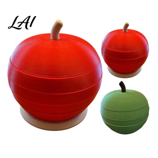 Stacking Puzzle Toy Kit Fruit Shape Toy Fine Motor Skills & Hand-eye Educational Game Coordination Training for Toddlers Boys Girls Hand Eye