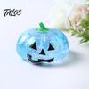 Pumpkin Shape Squeeze Toy Halloween Stress Relief Toy, Spooky Head Hand Exercise Ball Clear Glitter Sugar Ball, Party Favors