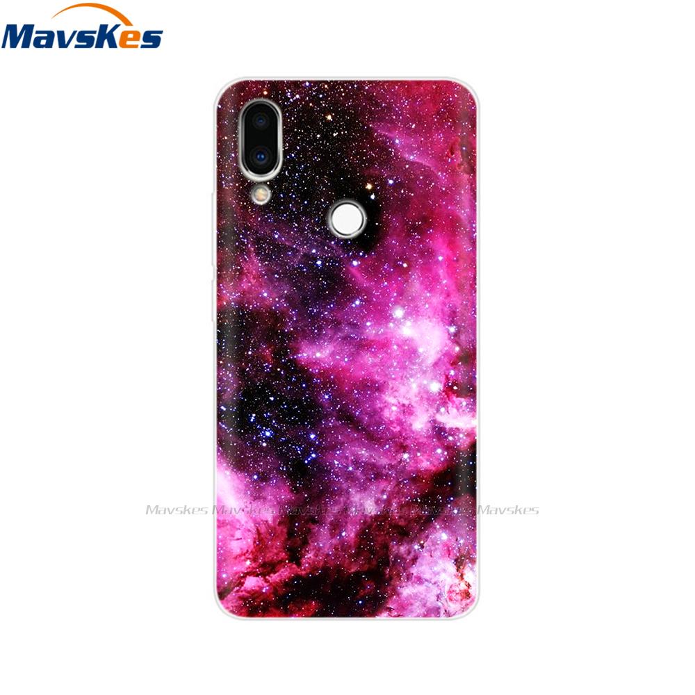 For Meizu Note 9 Case Note9 Soft TPU Silicon Funda Back Cover For Meizu M9 Note Case M9Note M 9 Rose Print Phone Case Coque Para