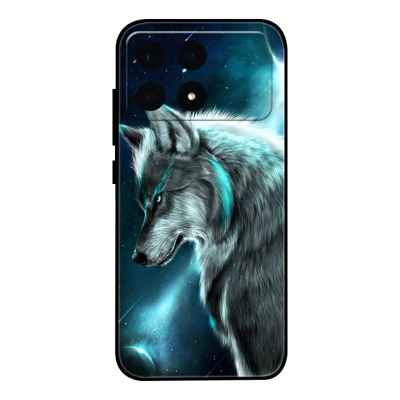 For Poco F8 Pro Case Soft Silicone Painted Shockproof Back Cases For Xiaomi Poco F8 Pro pocoF8 Pro Cover TPU Coques Cute Cartoon