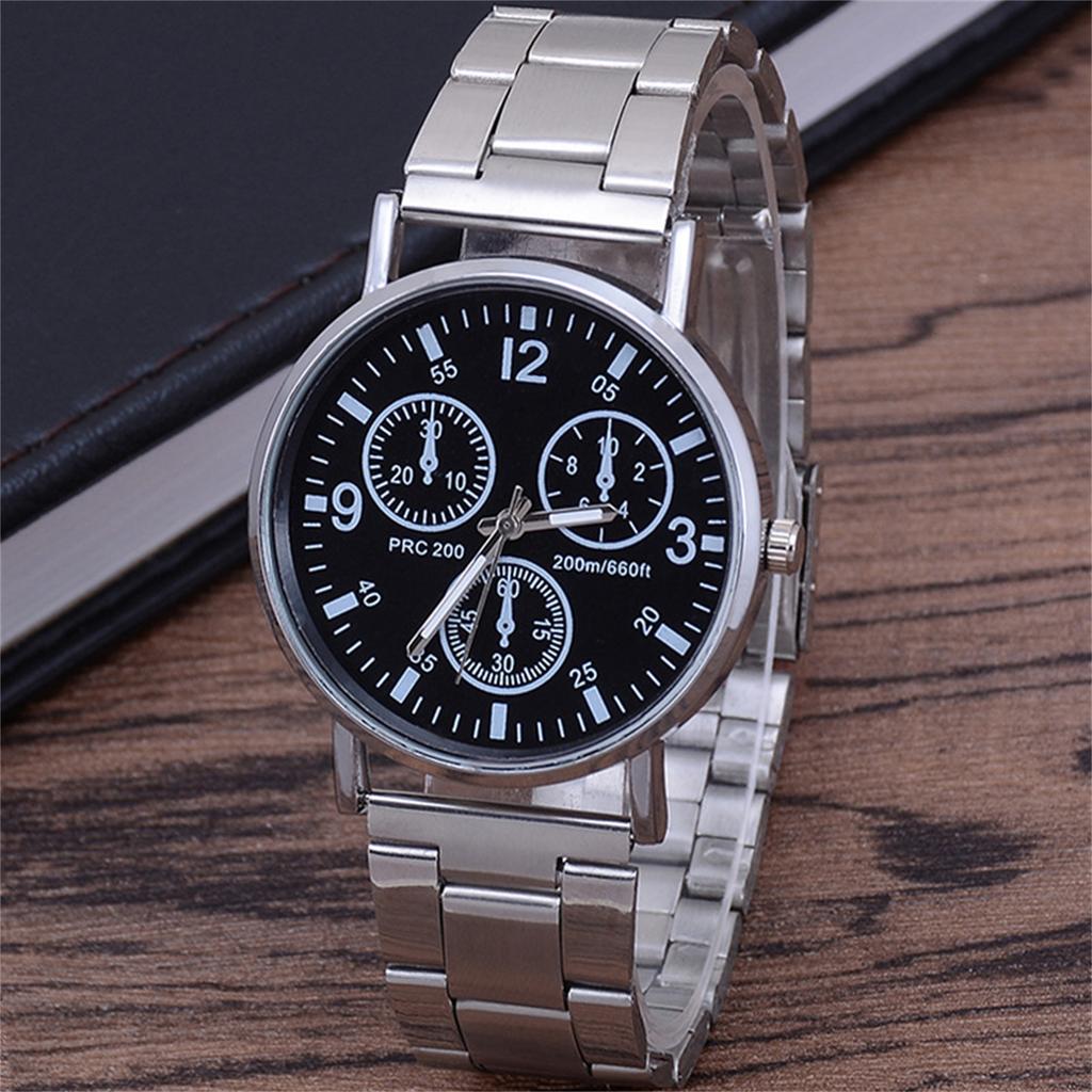 Men's Waterproof Luminous Running Alarm Clock Watch