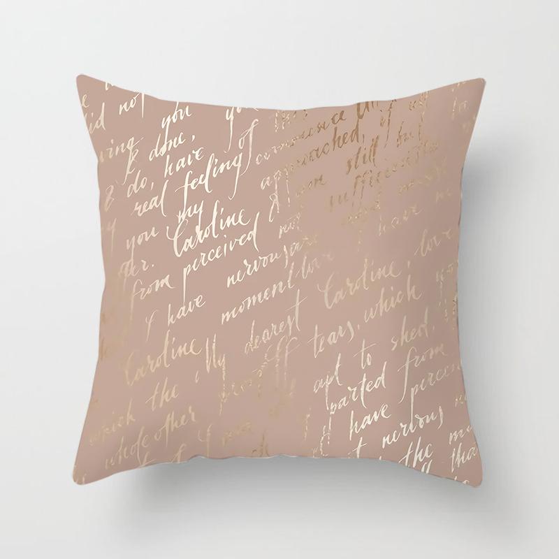 45x45cm Geometric Printed Pattern Pillowcase for Home Living Room Sofa Bedroom Decoration Cushion Cover