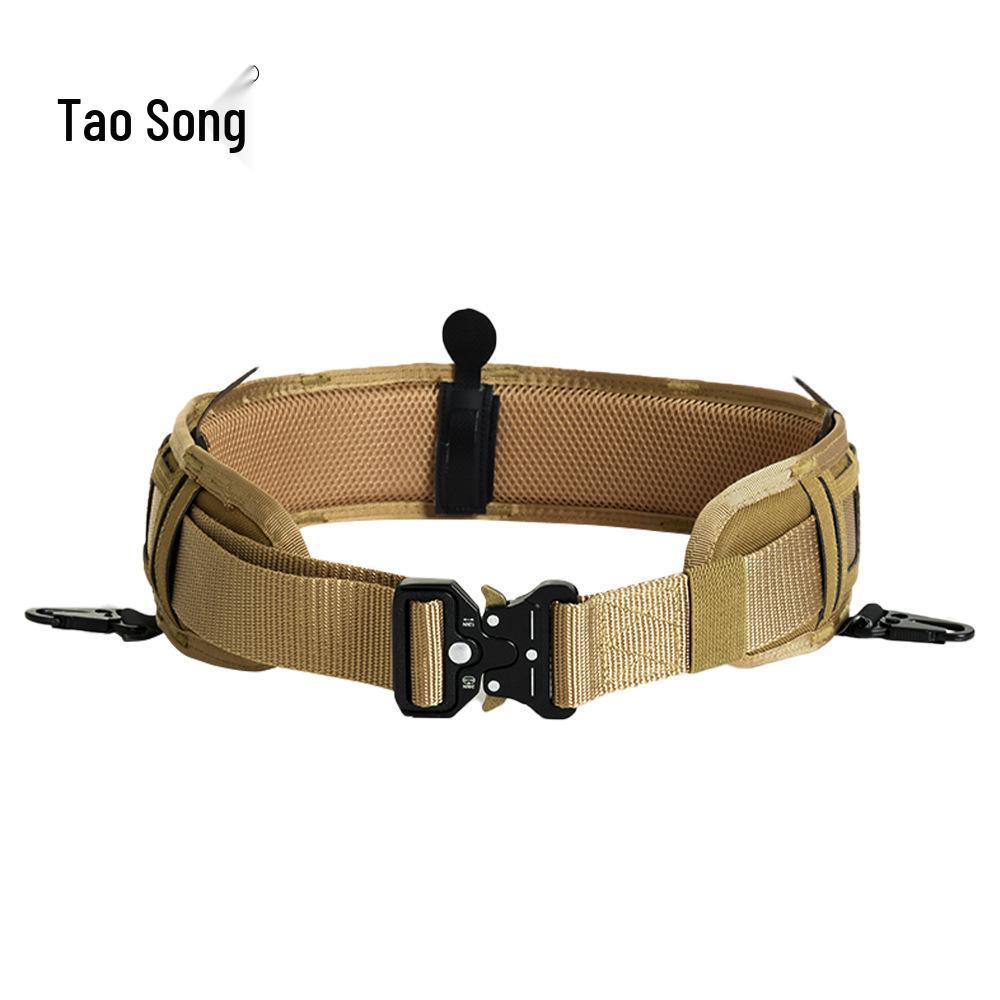Multi-Functional Tactical MOLLE Belt for Outdoor, Military, and CS Training