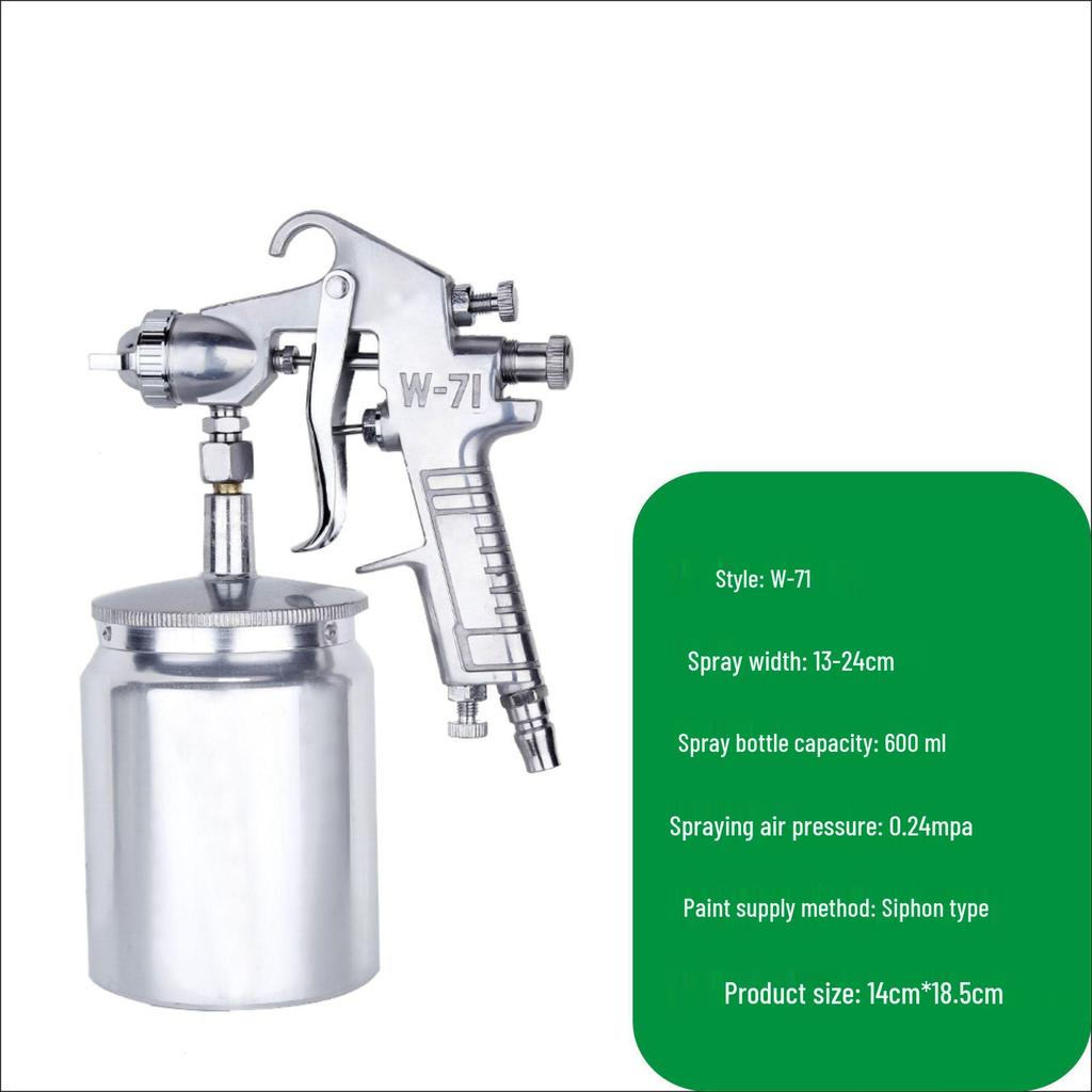 High Atomization Pneumatic Paint Sprayer for Leather, Furniture, and Automotive Water-Based Paints