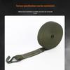 Ratchet Tie-Down Strap with Double Hooks