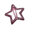Metal Hairpin Five-pointed Star Hair Clip Girl Barrettes Children Side Clip