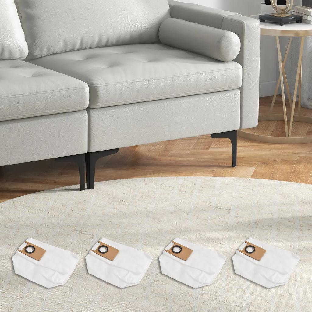 Convenient Installation Dust Bag Accessories Indoor Cleaning Sturdy Vacuum Cleaner Parts Bag 10 Pack Dust Bags