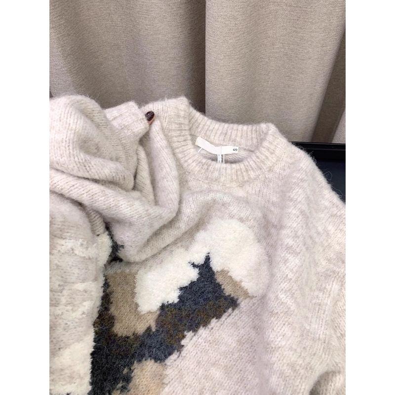 

Fancy Super Nice Milk Fufu Lazy Sweater Apricot S Suggested 37.50 kg-45.00 kg
