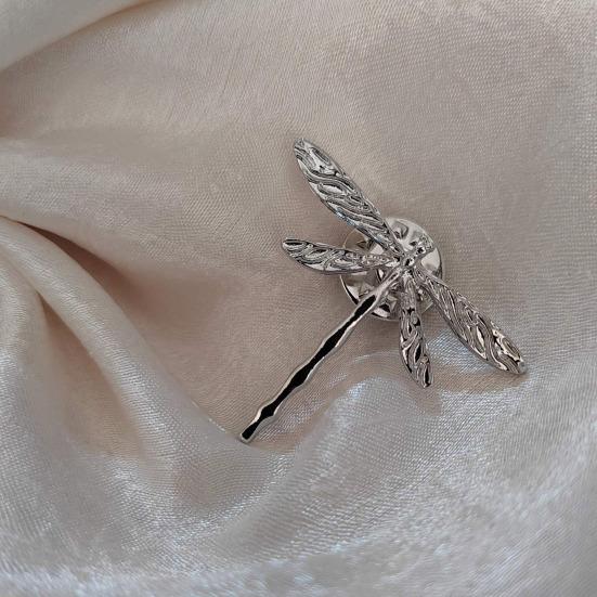 1/2 stk. Broche til Kvinder, Dekorative Kraveknap med Libelle-design, Praktisk Tilbehør til Trøjer, Kjoler, Jakkesæt, Hatte