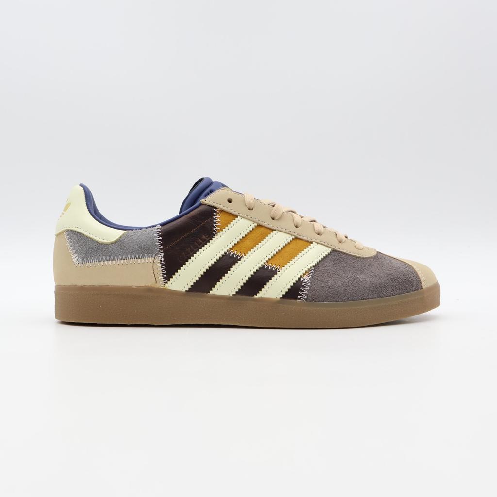 II0002 atmos adidas Gazelle 85 Patchwork Tsugihagi Beige Indaco Beige (Uomini)