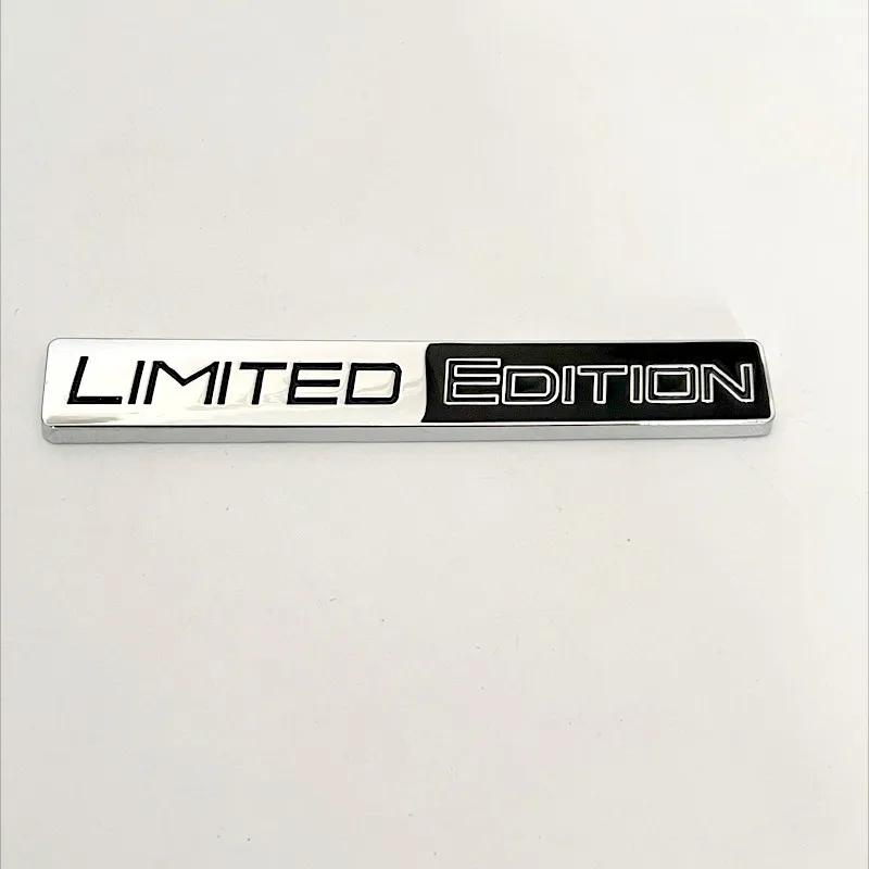 

New 3D Metal Limited Edition Decorative Front Grille Emblem Car Rear Trunk Badge Side Fender Sticker Body Styling Accessories