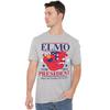 Sesame Street Unisex Adult For President 2024 Elmo Heather T-Shirt