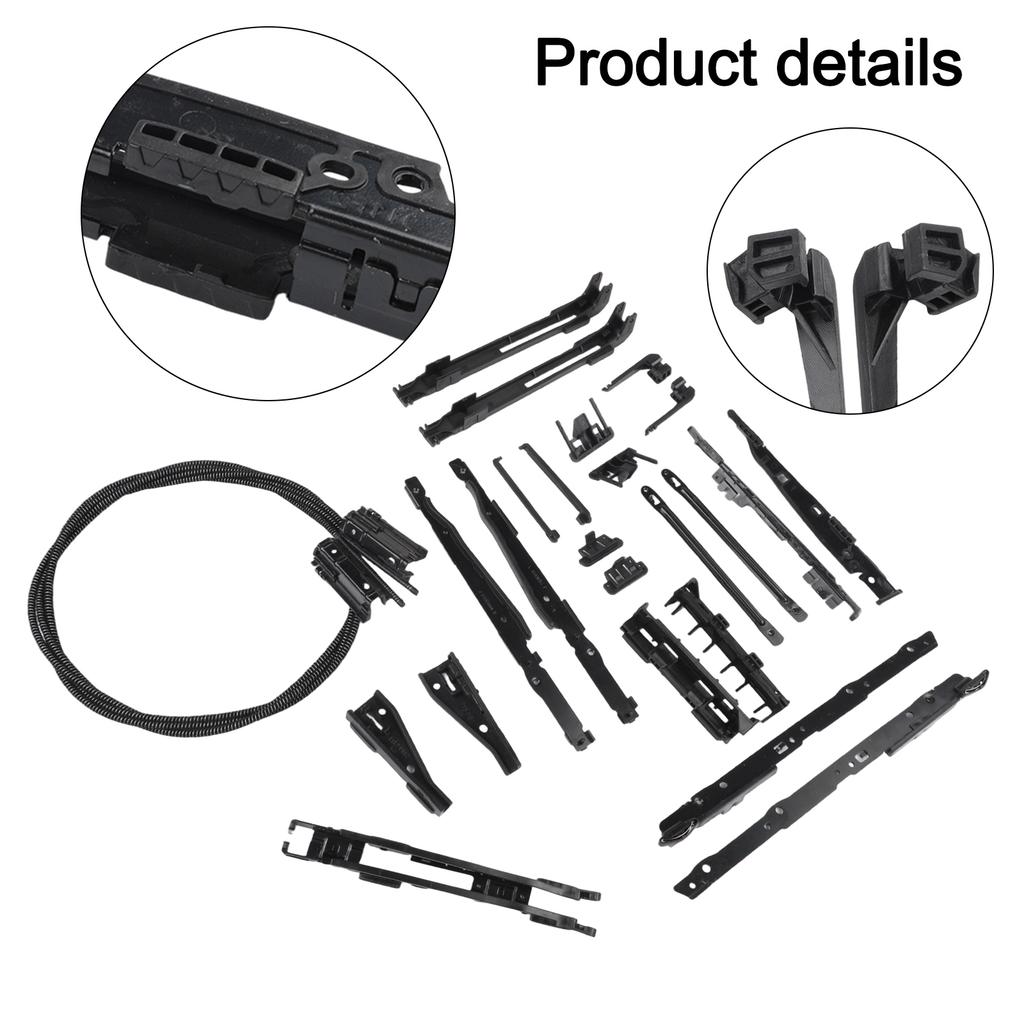 Sunroof Repair Kit Cable for Panoramic Sunroof For BMW For X5 E70 F15 For X3 E83 E53 with OEM Numbers 54137118849 54107278144