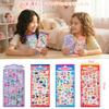 3D Embossed Stickers Perfect for Social Media Water Phone Craft Gifts Food-themed - Cute, 2-pack, Reusable, Decoration, DIY, Diaries, Bottles, Cases,