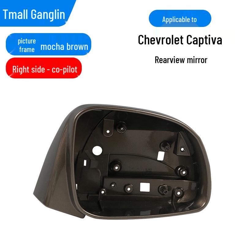 Chevrolet Captiva Rearview Mirror Housing with Backup Camera Lens and Turn Signal Bracket Cover