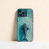Ocean Blue Whale Phone Case For iPhone 17,16,15,14,13,12,11 Plus,Pro Max,XS,Soft Silicone Black Cover