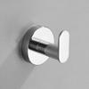 Black 304 Stainless Steel No-Drill Coat & Hat Hook for Bathroom or Entrance
