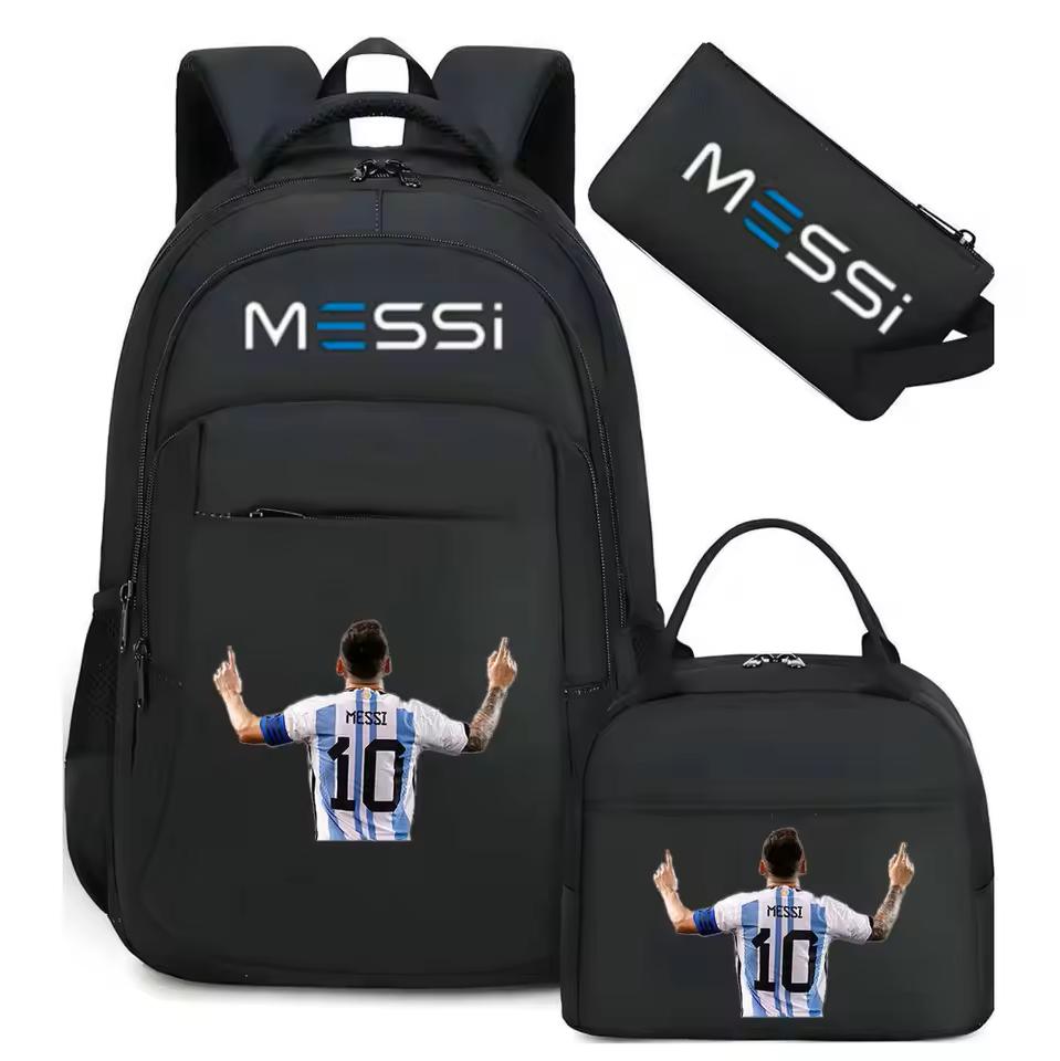 Sac à dos de football pour le sport Voyage Sacs à dos spacieux Sac à dos à double couche Haaland Sacs pour étoile du football Apprenant Sac à dos