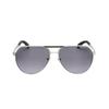 Men S Silver Tone Round SunglaSSeS 0bv5055k 200781 2