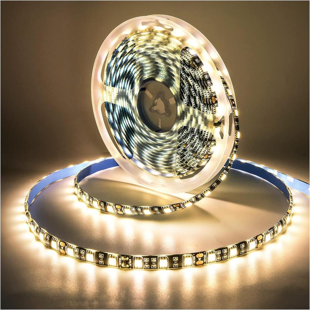 5M Black PCB 5050 RGB LED Strip Waterproof IP65 300 SMD Black PCB Board DC 12V Flexible Light