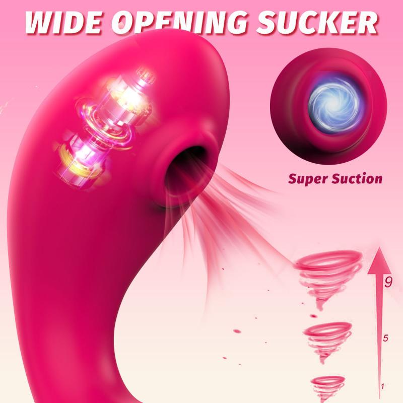 APP Remote Control Dual Vibration Wearable Toy G-Spot Stimulator Egg Quiet Suction Adult Sex Toy