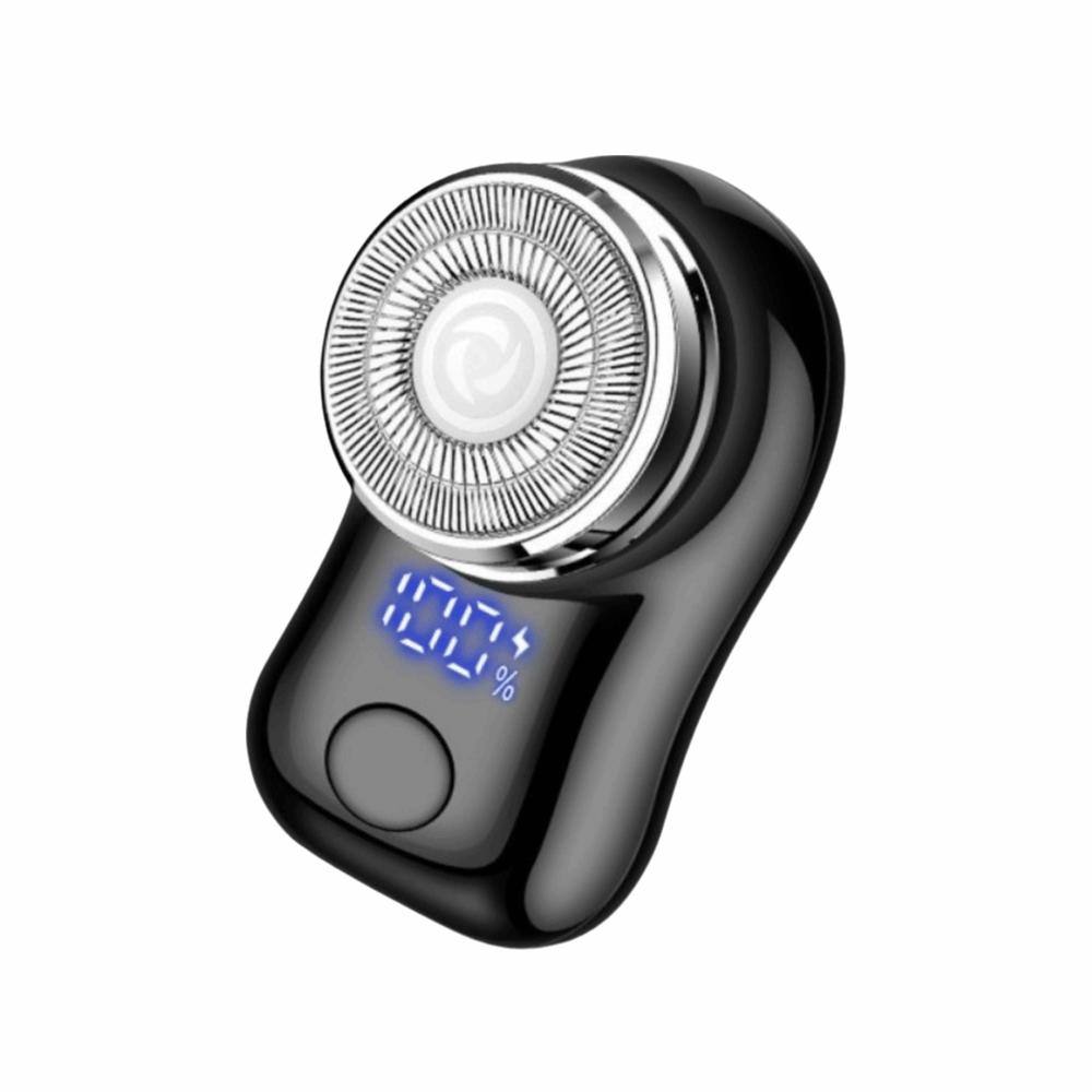 USB Rechargeable Mini Electric Shaver Cordless Men Electric Shaver Electric Beard Shaver for Men чёрный