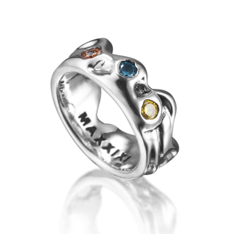 

Anonymous Artisan Chewing Gum Silver Ring No. 22