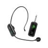 1Set Wireless Headsets Microphones Kit Supporting One Transmitters to Two Receivers for Duet Group Performances