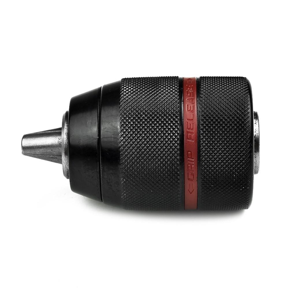 Keyless Drill Chuck 12inch 213mm for SDS PLUS Self Tightening Ergonomic Design with 2 13mm Clamp Size for Various Drill Bits