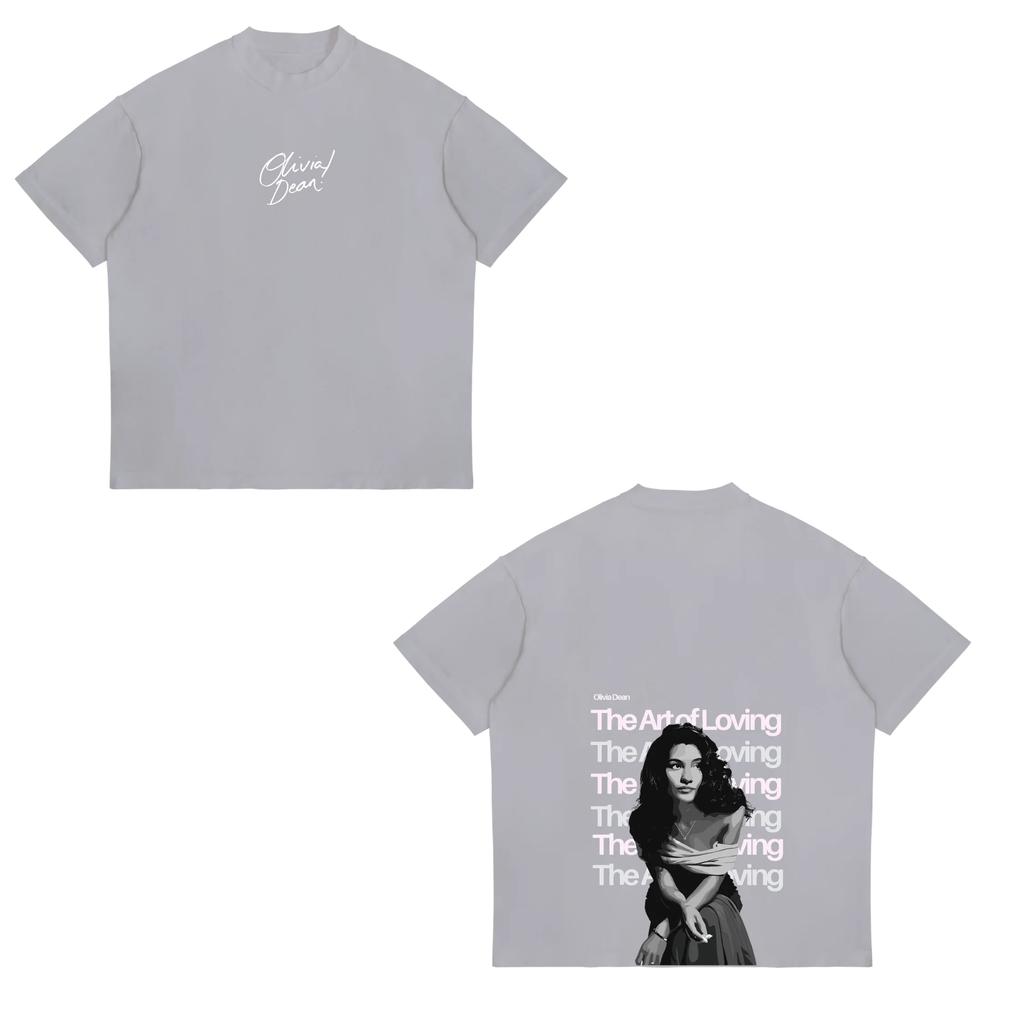 Uk Singer Olivia Dean Merch 2026 Unisex Tshirt Unisex Short Sleeve Tops Fashion Tee Clothes Causal Y2K Tops Cotton