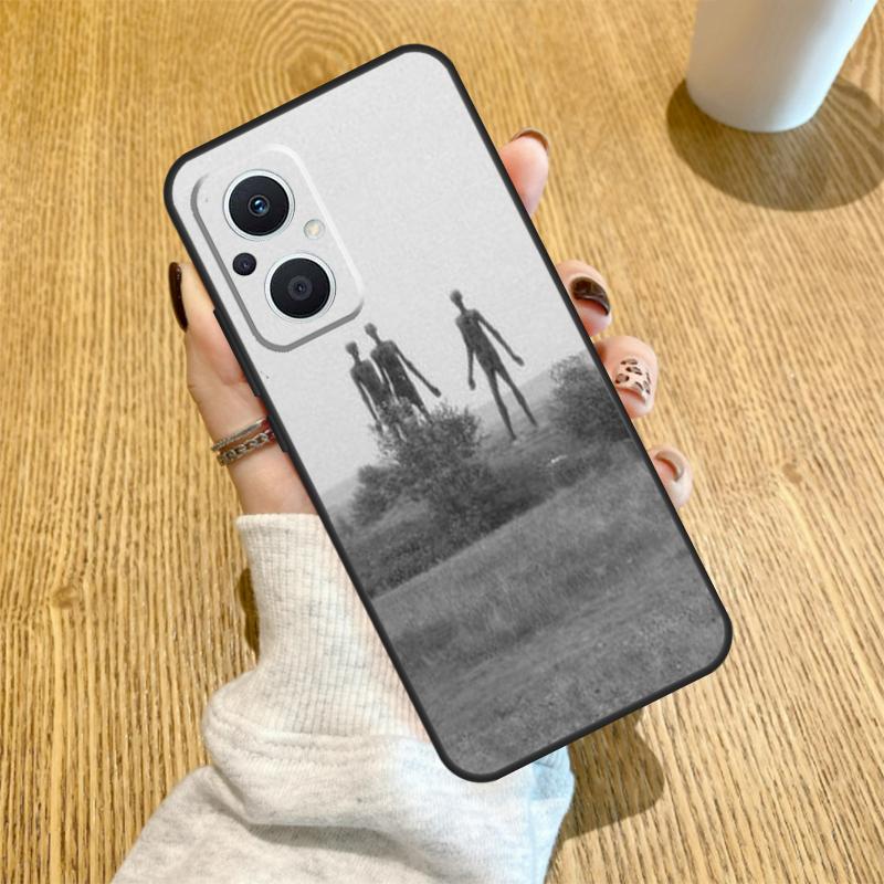 Aesthetic Alien Funda For OPPO Reno 13 F 14F 12F 11F 8T 7 8 Lite 10 11 12 14 OPPO Find X5 X6 X8 X9 Pro Case