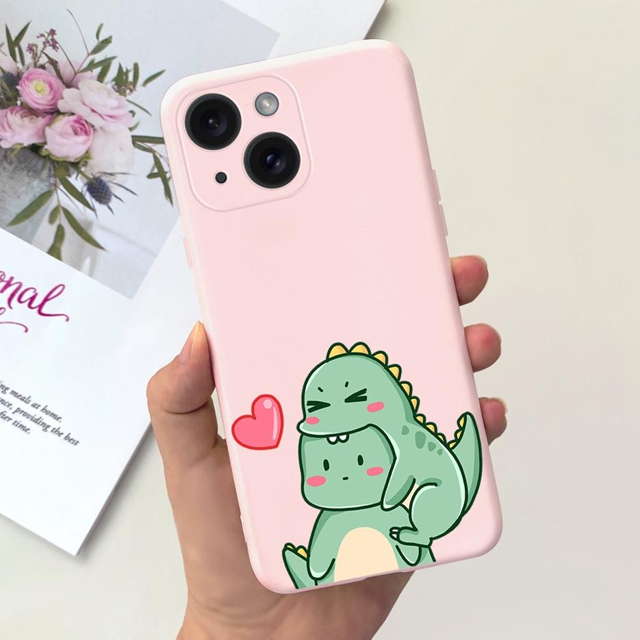 For Apple iPhone 15 Case Stylish Moon Spaceman Cartoon Cover Soft Silicone Phone Case For iPhone 15 Pro Max iPhone15 Plus Bumper