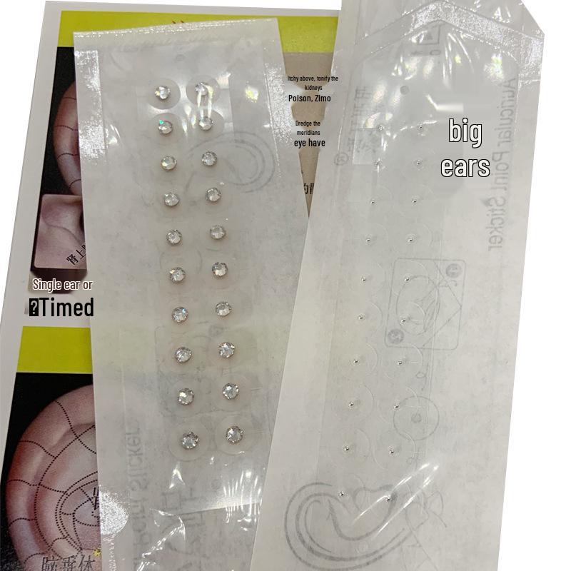 Transparent Crystal Ear Seed and Acupoint Massage Stickers