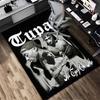 Tupac Legacy Living Room Non-Slip Area Rug Soft Carpet for Bedroom Game Playroom Sofa Office Home Decor Doormat Christmas Gift C9211205