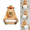 Cute Capybara Shape Tissue Dispenser Elegant Capybara Tissue Container Paper Stand Rack Great For Modern Interiors