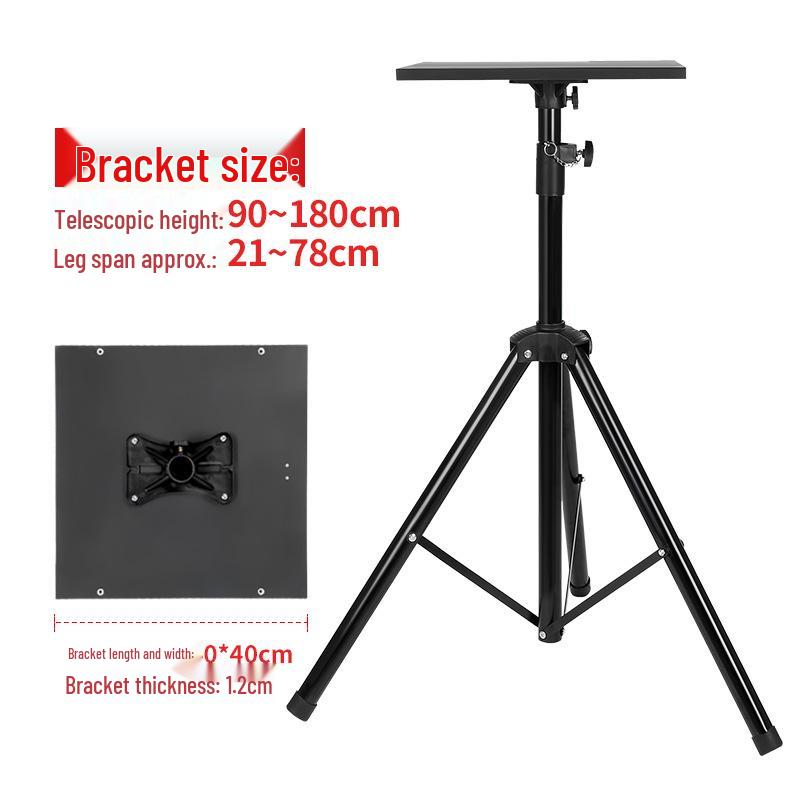 Adjustable Laptop Floor Stand and Desk Holder with Rotating Liftable Bracket