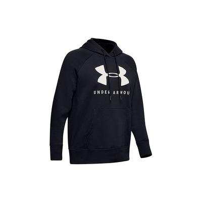 Rival Sportstyle Large Logo Printed Fleece Hoodie Women Hoodies Black 1348550-001