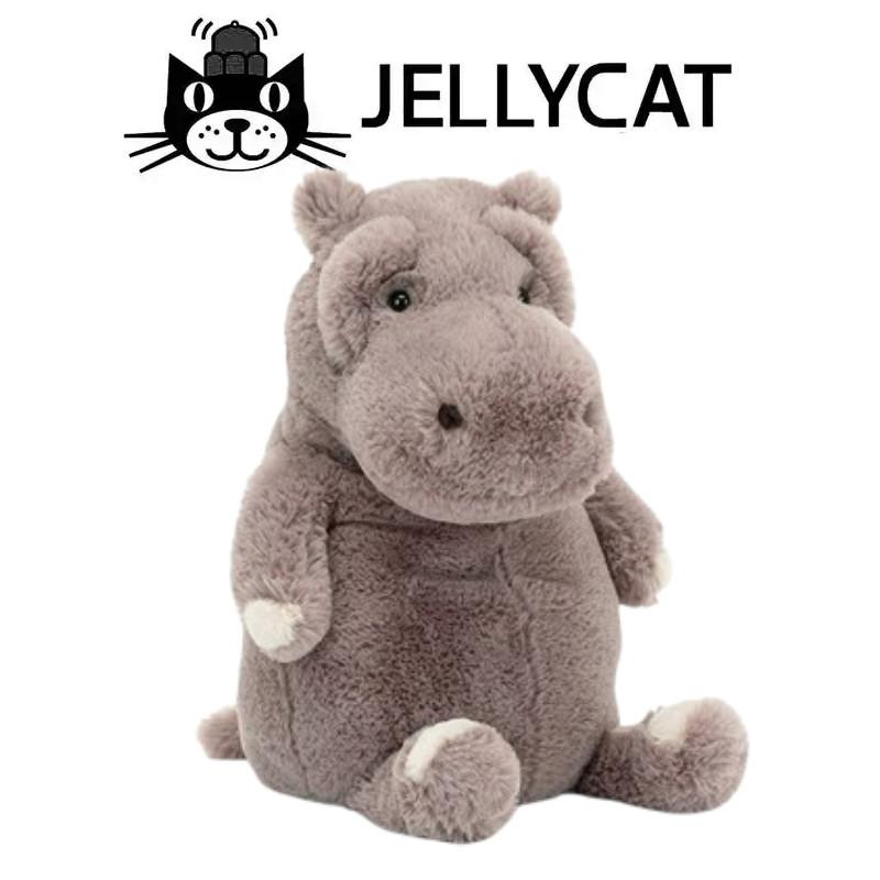 Myrtle Jellycat Hippopotamus Plush Toy Stuffed Animal Doll Decoration Gift Kids