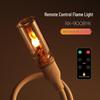 Cross-Border Creative LED Candle: Simulated Flame, USB Wireless Remote Control, Night Light