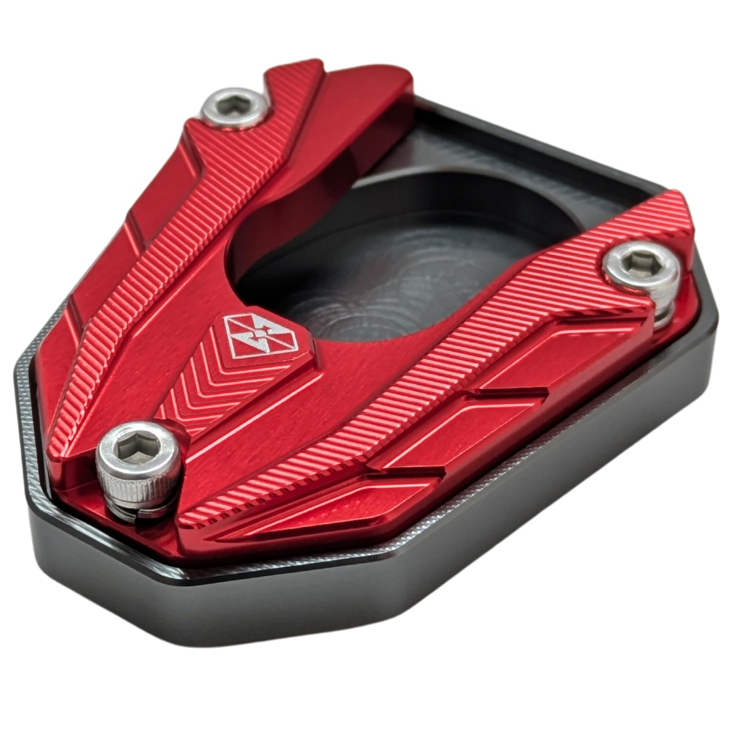 Saariselka Side Stand Plate Bike Two Wheel End Pad Universal красный