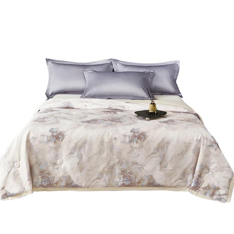 Jinsili Ink Blossom Leichte & Weiche Viskosefaser Sommerdecke