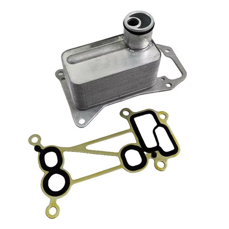 Engine Oil Cooler For BMW F07 F10 F11 F01 X5 E71 X6 E71 520D 525D 530D 5989070105 11428512435- Fits Specific Models