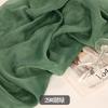 Skin-friendly Organza Fabric Per Meter for Clothes Skirts Dresses DIY Sewing Summer Translucent Soft Cloth Needlework Thin Plain