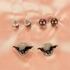 Unique Halloween Earrings: Creative Skull, Pumpkin, Bat, Fun Studs