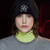 UNALLOYED FLOWER FUR BEANIE / BLACK