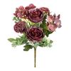 Artificialflower Silk Peony Chrysanthemum Outdoor Garden Wall Wedding Bridal Bouquet Christmas Home Vase Festival Party Diy Gift