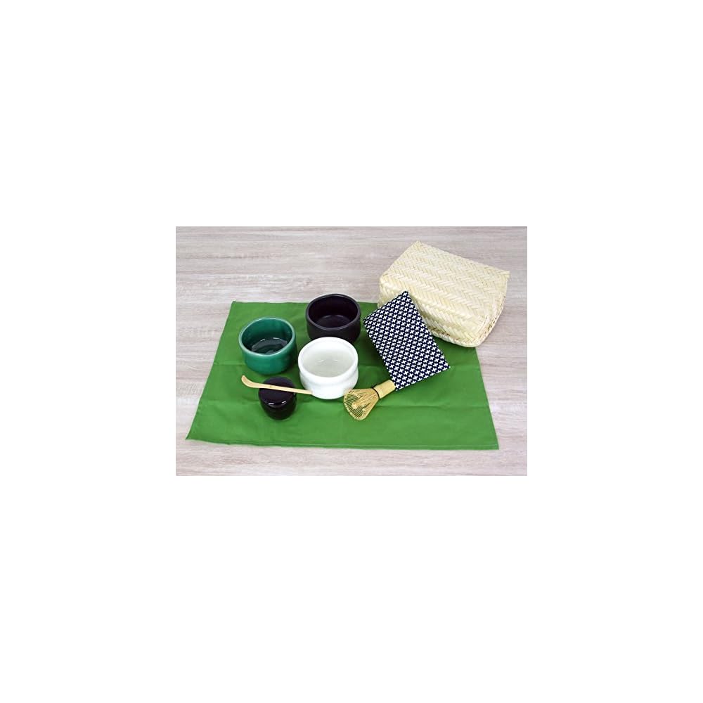 Yamako New Tea Set Matcha Bowl White Shino 14x20x8.5cm