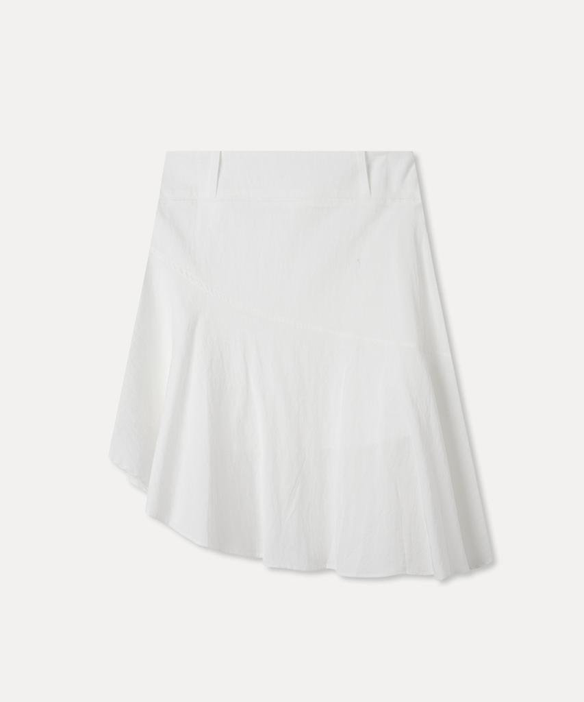 MIXXO Diagonal Asymmetrical Cotton Skirt_Miwwhg51Us